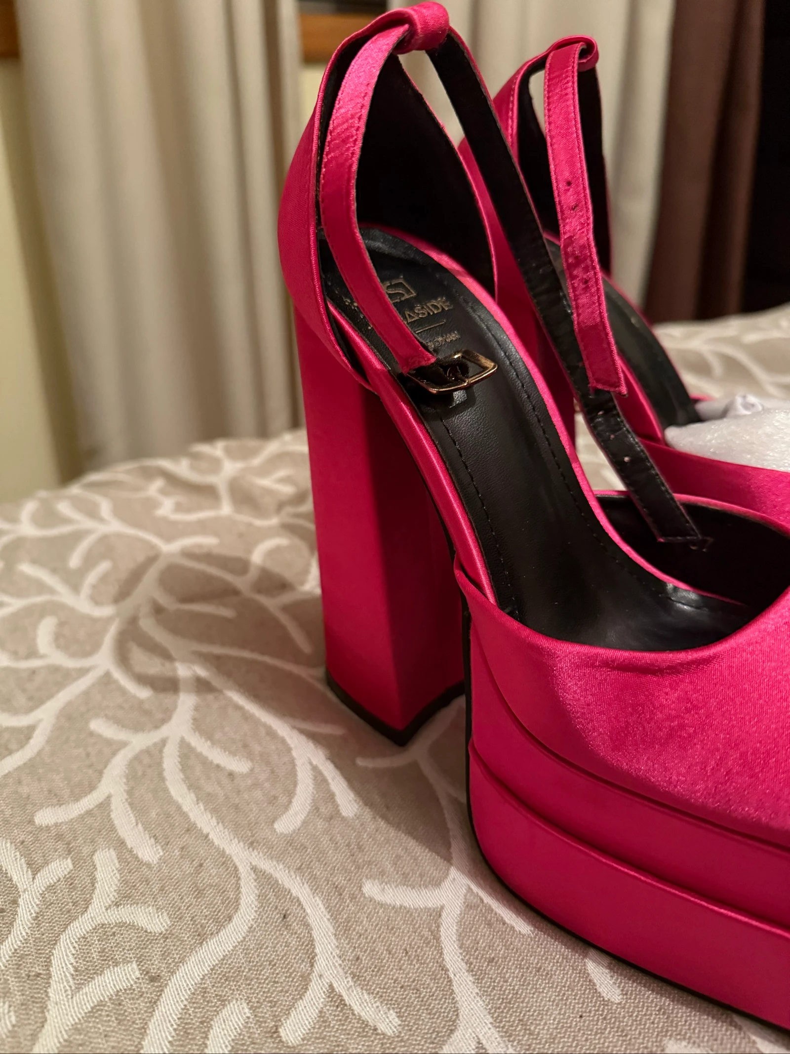 Zapato alto rosa – photo 3